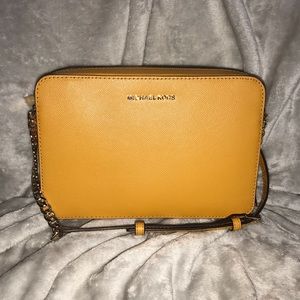 Michael Kors Mustard Crossbody